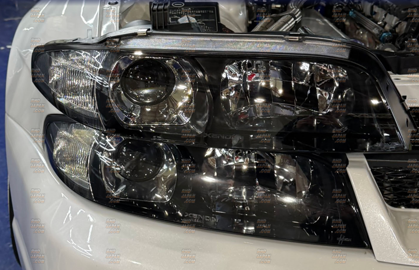 Garage Active Head Light Set - Skyline GT-R BCNR33 Kouki - RHDJapan